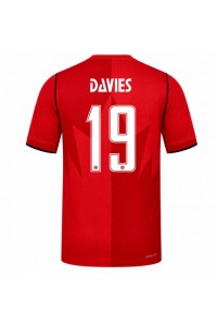 Kanada Alphonso Davies #19 Jalkapallovaatteet Kotipaita MM-kisat 2026 Lyhythihainen